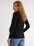 Pull de grossesse noir+vert - vertbaudet enfant 