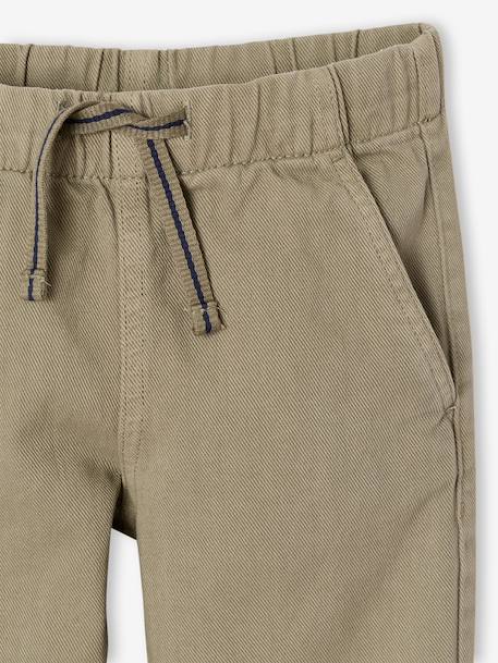 Pantalon garçon  fluide facile à enfiler garçon bleu moyen+bleu nuit+terracotta+vert sauge - vertbaudet enfant 