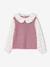 2-in-1 jumper for girls lilac+navy blue+tomato red - vertbaudet enfant 