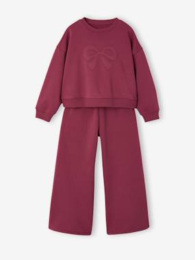-Sweatshirt and joggers set for girls