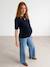 Pull de grossesse manches courtes marine - vertbaudet enfant 