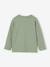 Flocked Long-Sleeved T-Shirt for Boys dusky pink+sage green - vertbaudet enfant 