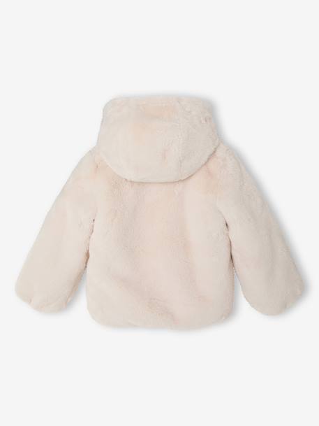 Short coat for girls ecru - vertbaudet enfant 