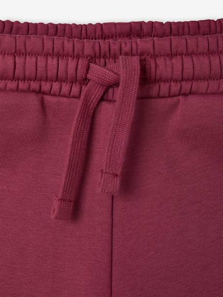 Ensemble sweat et pantalon jogging fille prune - vertbaudet enfant 