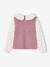 2-in-1 jumper for girls lilac+navy blue+tomato red - vertbaudet enfant 