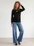 Close-fitting maternity jumper black+green - vertbaudet enfant 