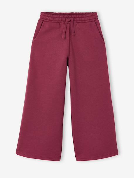 Sweatshirt and joggers set for girls plum - vertbaudet enfant 