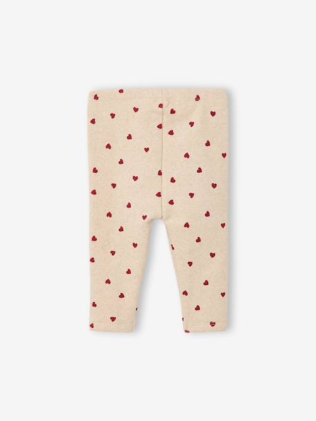 Leggings for baby girls marl beige - vertbaudet enfant 