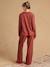 2-piece maternity pyjamas terracotta - vertbaudet enfant 