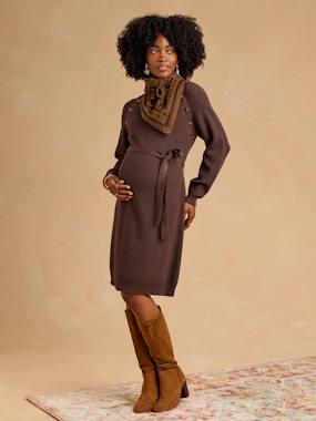 Maternity-ENVIE DE FRAISE maternity knitted dress