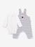 Ensemble salopette et body blanc - vertbaudet enfant 