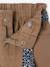 Wide-leg trousers for girls camel+rosy - vertbaudet enfant 