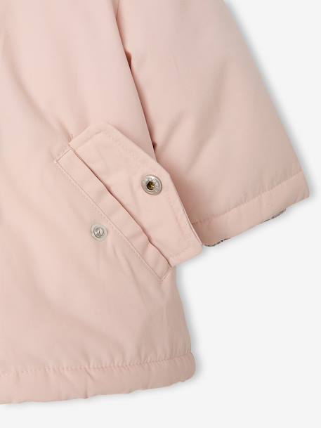 Parka + lightweight jacket 3-in-1 for babies old rose+olive+rosy - vertbaudet enfant 