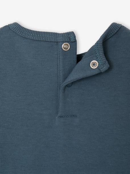Long-sleeved T-shirt for baby boys peacock blue - vertbaudet enfant 