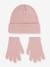 Hat and gloves set by LEVI'S rose - vertbaudet enfant 