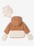 Puffer jacket with hat and mittens for baby boys hazel - vertbaudet enfant 