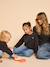 Leopard Sweatshirt for Girls, Mother/Daughter Capsule Capsule, ENVIE DE FRAISE beige+dark grey - vertbaudet enfant 