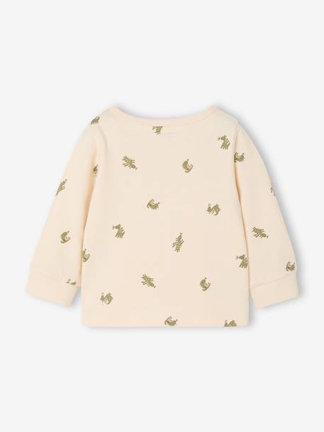 Long-sleeved T-shirt for baby boys vanilla - vertbaudet enfant 