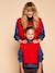 Pull sans manches fille rouge - vertbaudet enfant 
