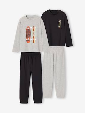 -Pack of 2 long-sleeved pyjamas for boys