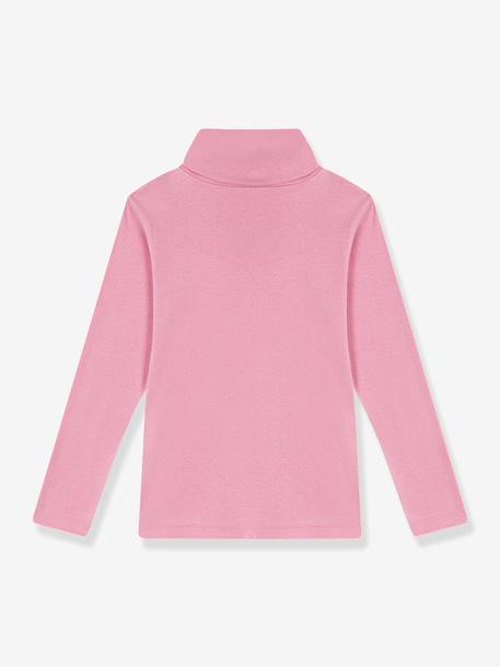 Roll neck top for kids by PETIT BATEAU rose - vertbaudet enfant 