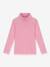 Roll neck top for kids by PETIT BATEAU rose - vertbaudet enfant 