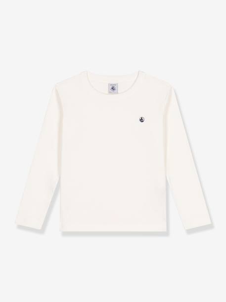 T-shirt manches longues blanc - vertbaudet enfant 