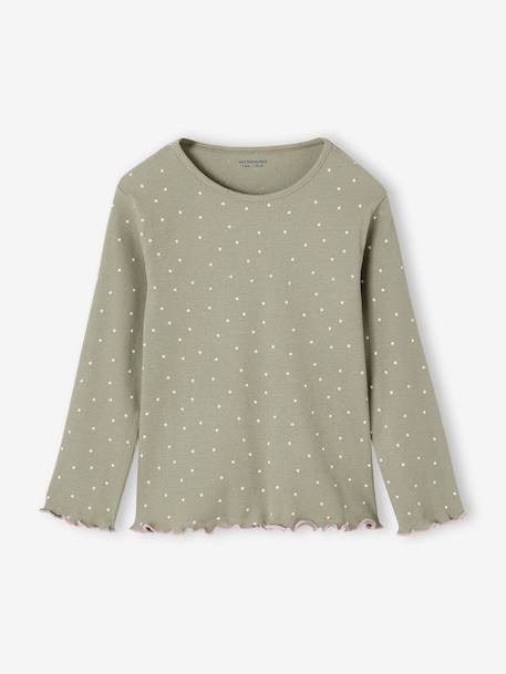 Pack of 2 pyjamas for girls sage green - vertbaudet enfant 