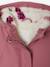 Raincoat with Sherpa Lining for Girls anthracite+green+indigo+mauve+multicoloured - vertbaudet enfant 