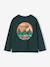 Long-sleeved T-shirt for boys fir green+ocean blue+ochre - vertbaudet enfant 
