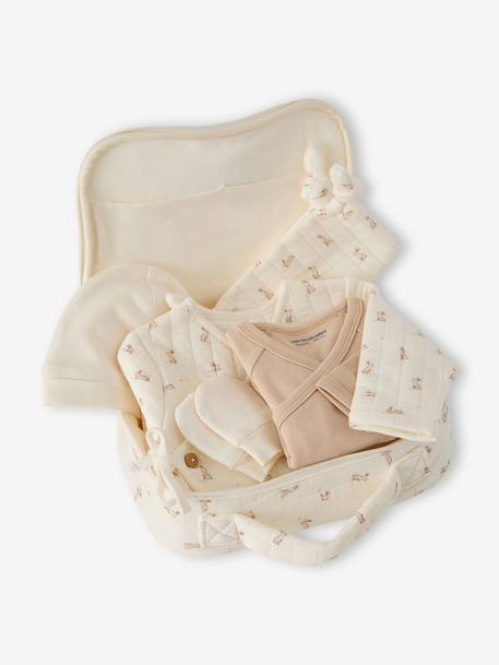 Ensemble 6 pièces naissance écru - vertbaudet enfant 