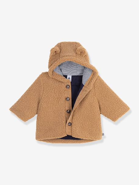 Hooded jacket camel - vertbaudet enfant 