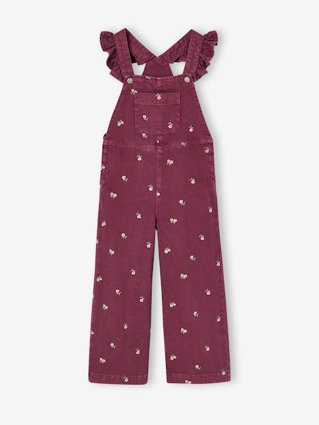Dungarees for girls plum - vertbaudet enfant 