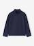 Pack of 3 High Neck Tops for Girls, BASICS dusky pink+mauve - vertbaudet enfant 