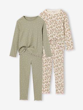 -Lot de 2 pyjamas fille