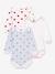 Pack of 3 long-sleeved bodysuits by PETIT BATEAU white - vertbaudet enfant 