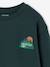 Long-sleeved T-shirt for boys fir green+ocean blue+ochre - vertbaudet enfant 