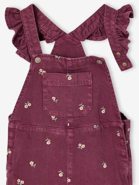 Dungarees for girls plum - vertbaudet enfant 