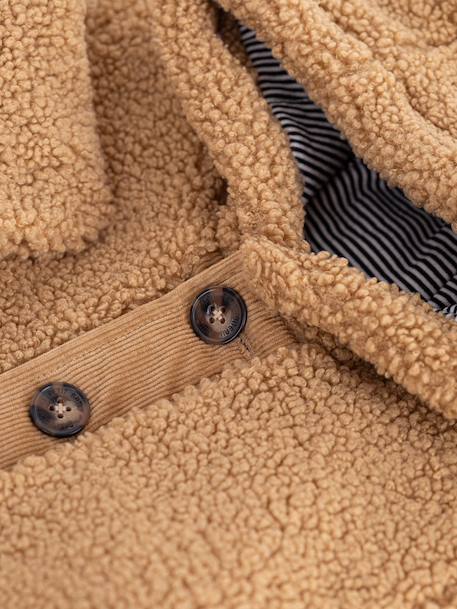 Hooded jacket camel - vertbaudet enfant 