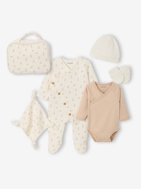 6-piece set for newborn ecru - vertbaudet enfant 