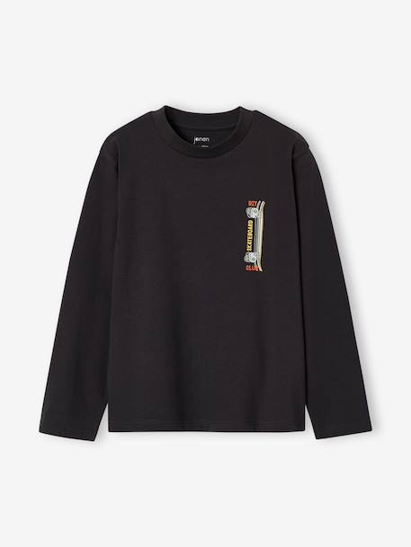 Pack of 2 long-sleeved pyjamas for boys black - vertbaudet enfant 