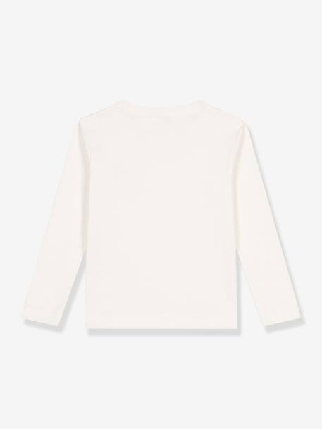 T-shirt manches longues blanc - vertbaudet enfant 