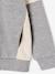 Sweat zippé garçon capuche coloblock bleu moyen+bordeaux+gris chiné+ocre+vert - vertbaudet enfant 