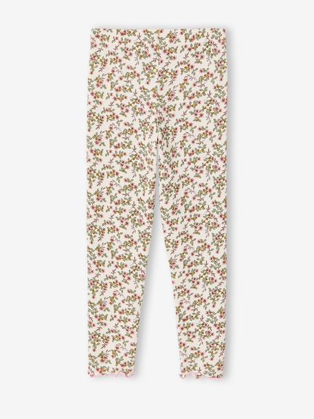 Lot de 2 pyjamas fille vert sauge - vertbaudet enfant 