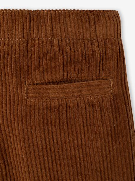 Pantalon large garçon cappuccino+lichen - vertbaudet enfant 