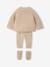 Ensemble 3 pièces naissance mixte beige chiné - vertbaudet enfant 