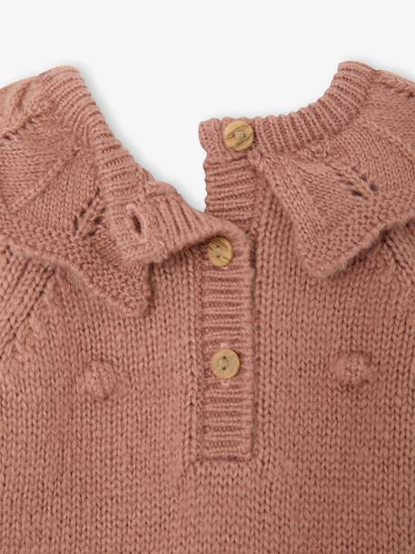 Newborn jumpsuit and tights set blush - vertbaudet enfant 