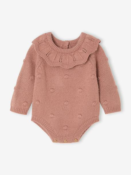 Newborn jumpsuit and tights set blush - vertbaudet enfant 