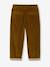 Wide-leg corduroy trousers for boys cappuccino+lichen - vertbaudet enfant 