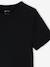 Pack of 2 cropped T-shirts for girls ink blue+old rose - vertbaudet enfant 